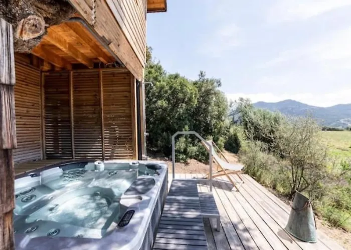 Dans Les Arbres, Domaine De L Ogliastru * Olmeto (Corsica)