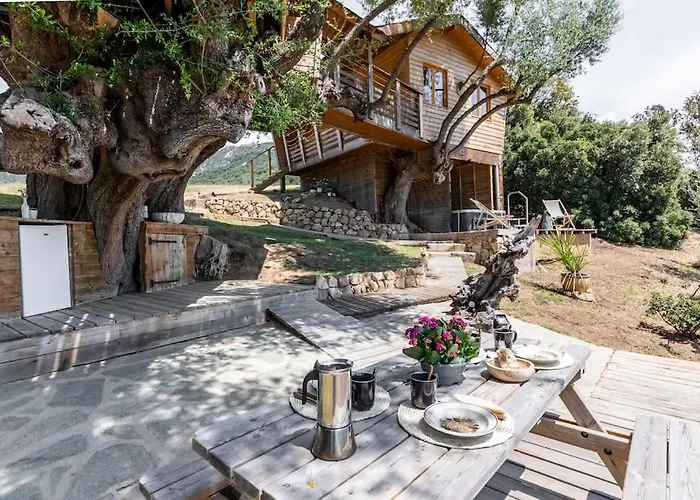 Dans Les Arbres, Domaine De L Ogliastru Holiday home Olmeto (Corsica)