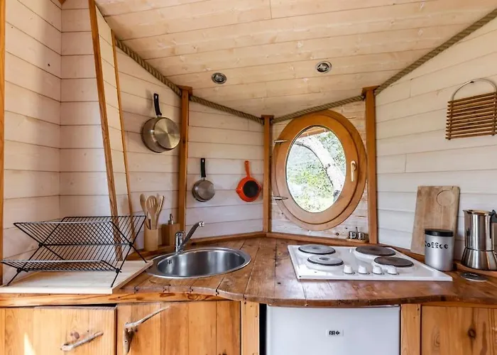 Dans Les Arbres, Domaine De L Ogliastru * Olmeto (Corsica)